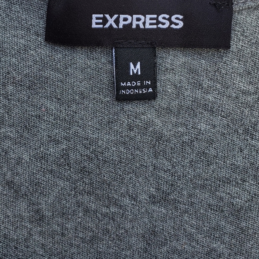 Express Silver Sequined Circle Pattern Dress With… - image 3